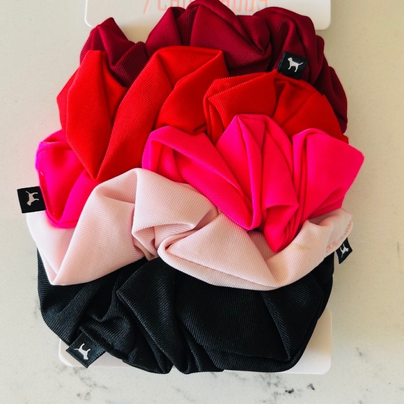 ♥️HP 10/25♥️ Pink Victoria’s Secret scrunchies - Picture 6 of 9